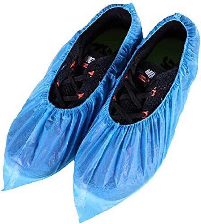 sky enterprise shop Automatic Shoe Cover Dispenser Machine (Pack 100 Pairs)  Plastic Blue Flat Shoe Cover, Boots Shoe Cover Price in India - Buy sky  enterprise shop Automatic Shoe Cover Dispenser Machine (