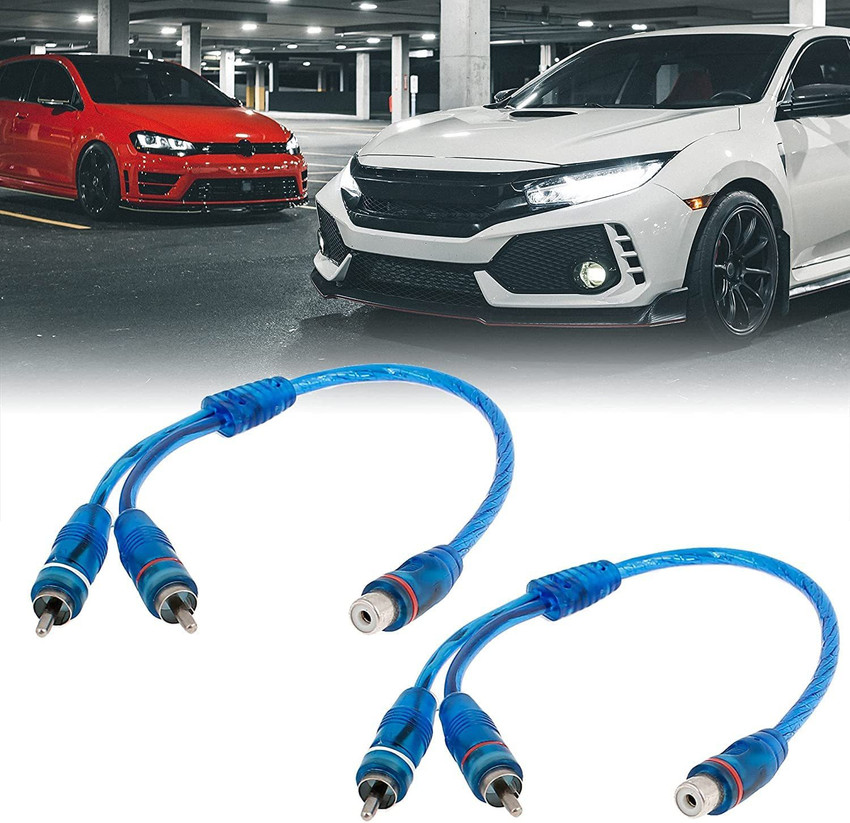 Rca splitter shop car audio