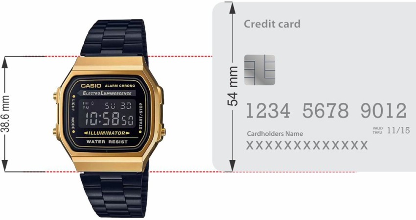 Casio a168wegb discount