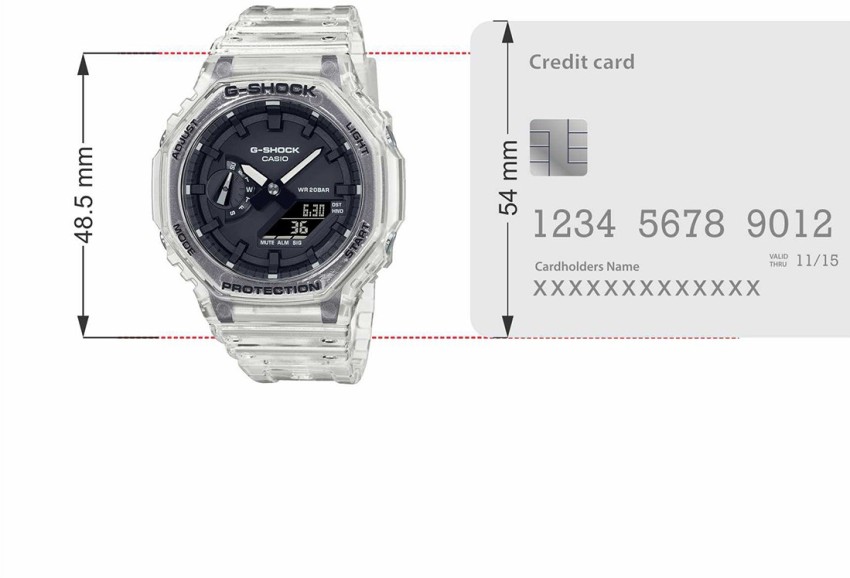 CASIO GA-2100SKE-7ADR G-Shock Analog-Digital Watch - For Men - Buy 