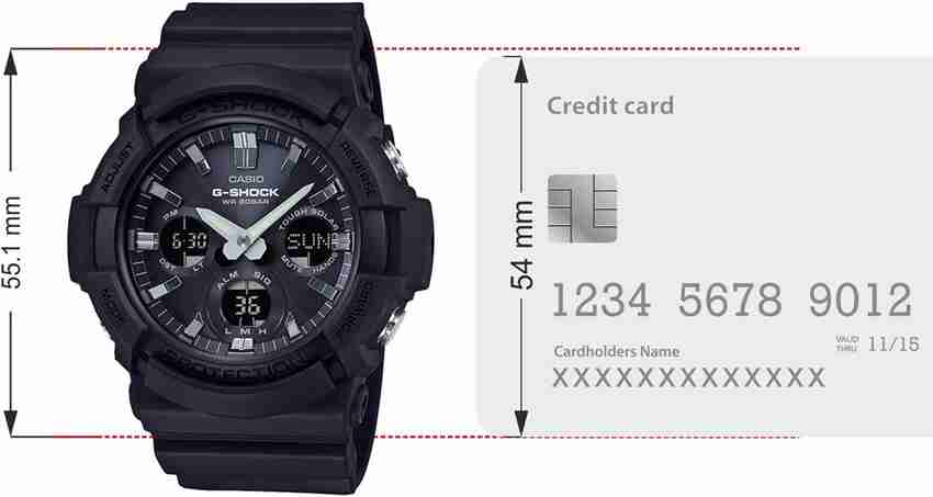 CASIO GAS 100B 1ADR G Shock GAS 100B 1ADR Analog Digital Watch For Men