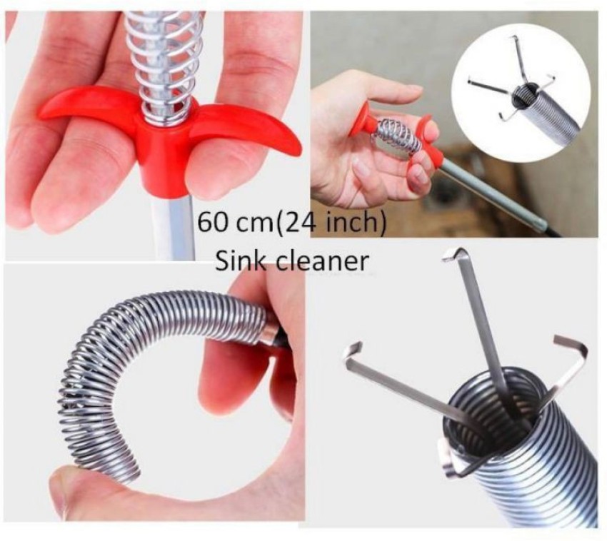 SHAFIRE Drain Snake Sink and Blockage Cleaner and Opener Multi-purpose  Plunger Price in India - Buy SHAFIRE Drain Snake Sink and Blockage Cleaner  and Opener Multi-purpose Plunger online at