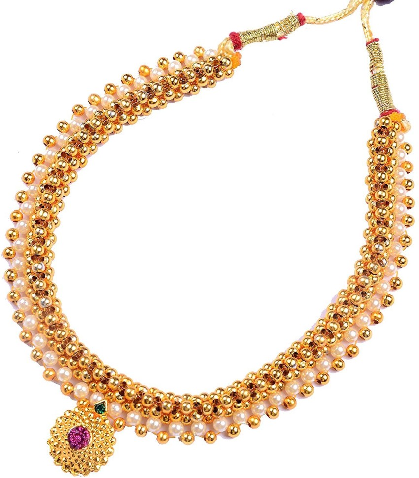 traditional maharashtrian gold necklace designs