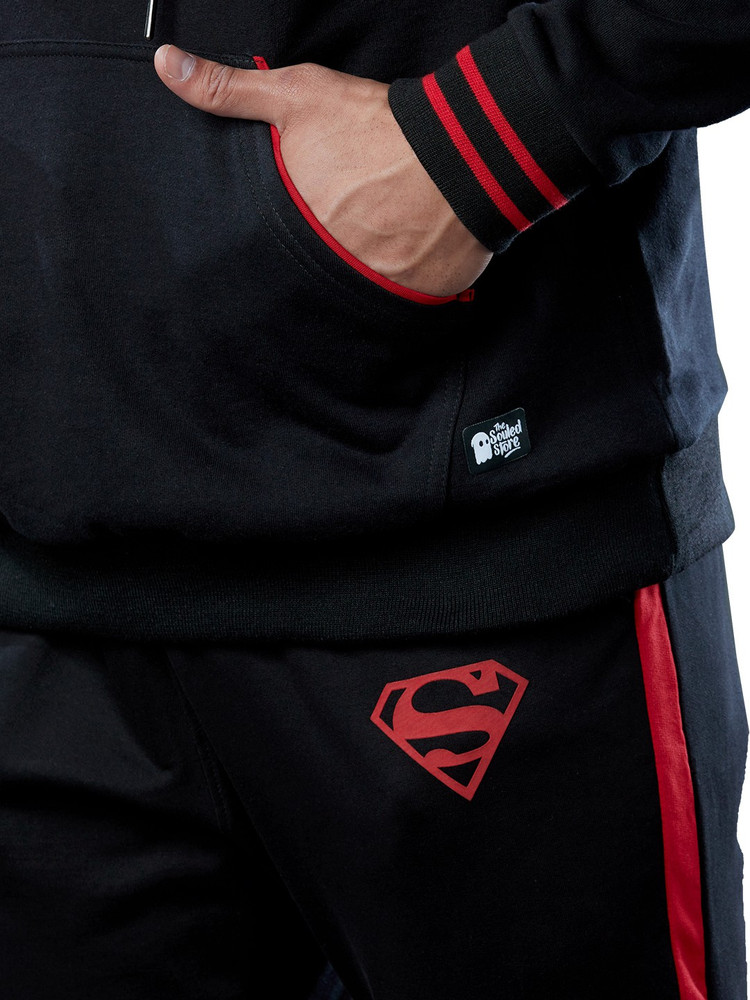 The Souled Store Superman Men Printed Black Night Suit Set Price in India Buy The Souled Store Superman Men Printed Black Night Suit Set at Flipkart Night Suit Set