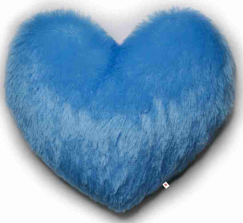 Blue hotsell heart cushion