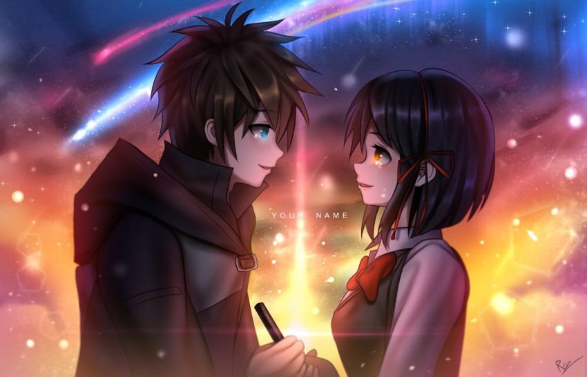 Kimi No Na Wa Your Name Japanese Anime Movie Matte Finish Poster Paper  Print - Animation & Cartoons posters in India - Buy art, film, design,  movie, music, nature and educational paintings/wallpapers