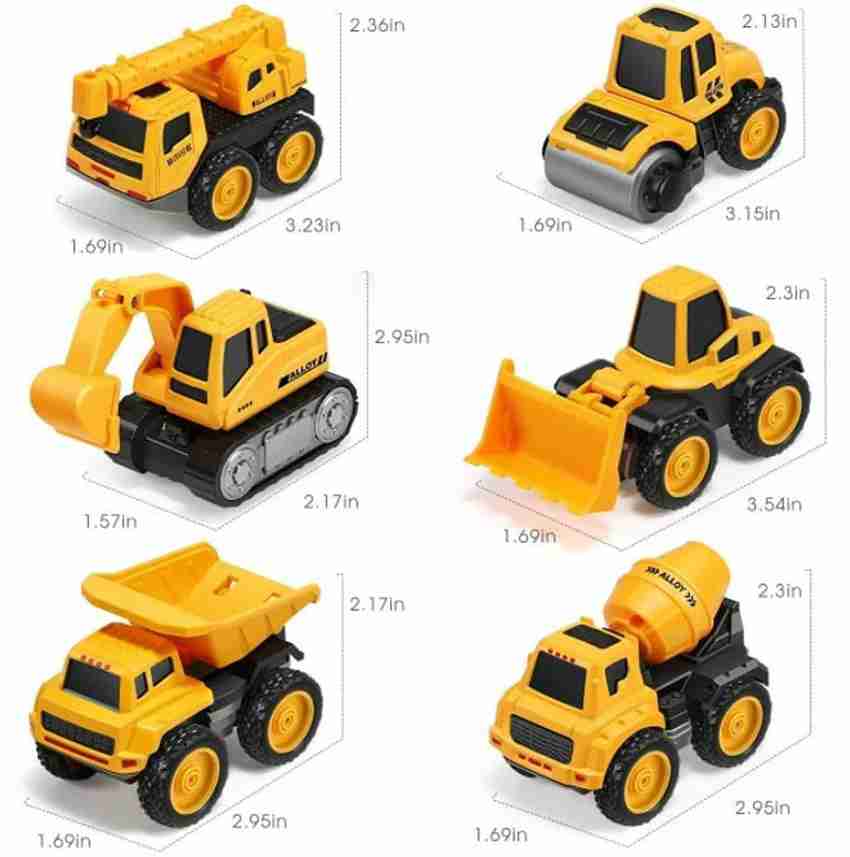 HKD SALES Car JCB Truck Machine Toys Set for Children Kids Tractor
