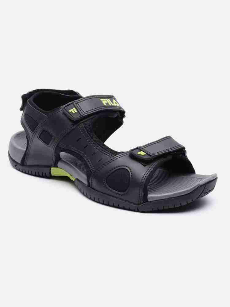 FILA Men Black Sports Sandals Buy FILA Men Black Sports Sandals