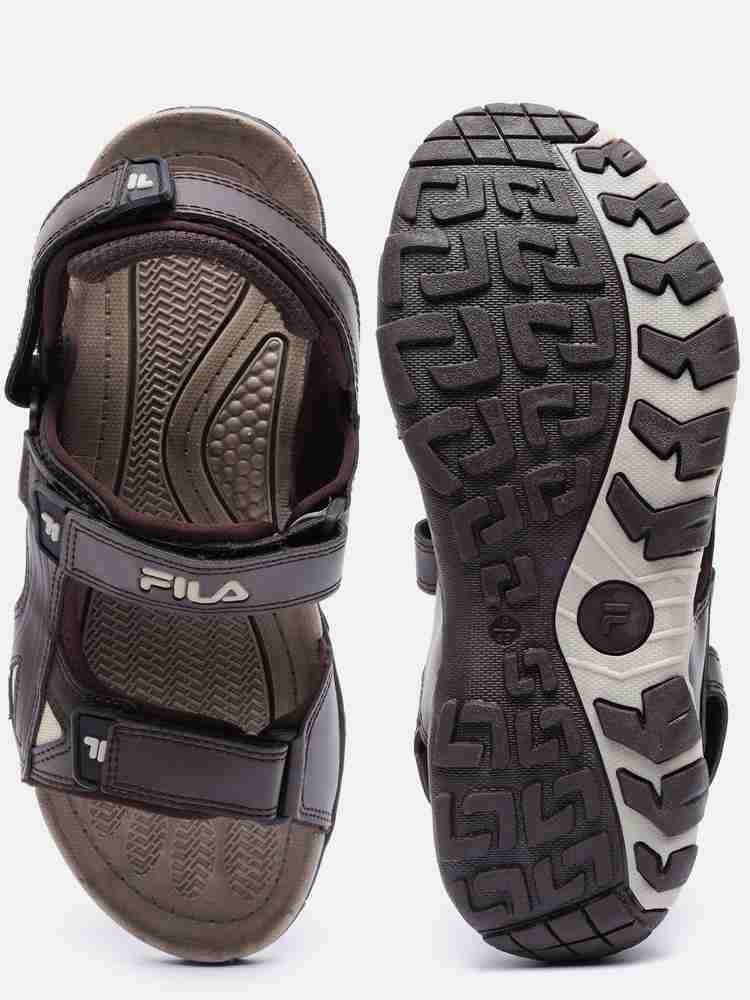 FILA Men Brown Sports Sandals