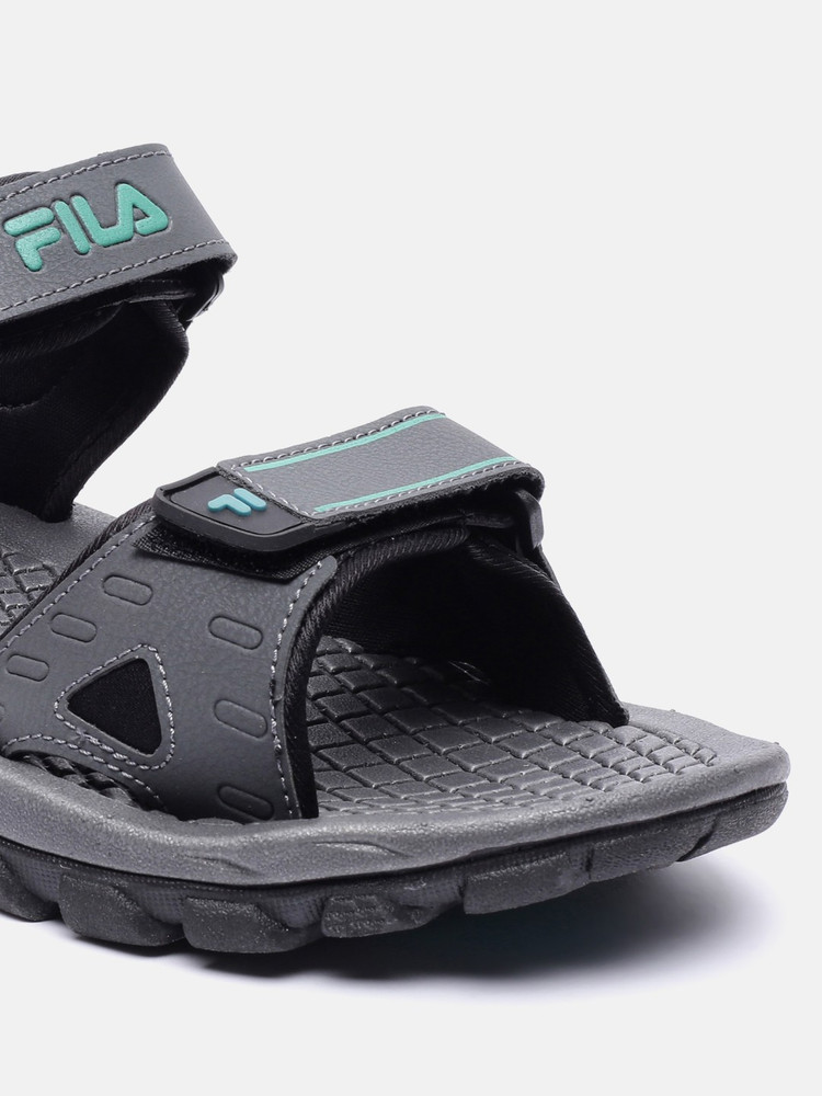 Fila sandals mens grey 2025