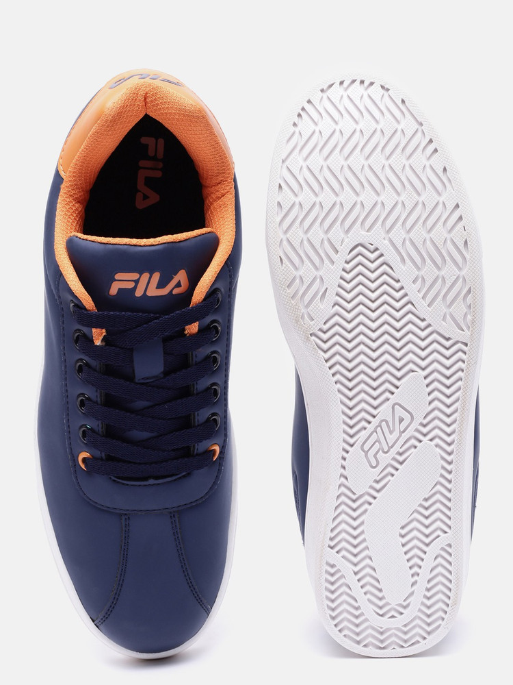 Fila shoes men hot sale blue