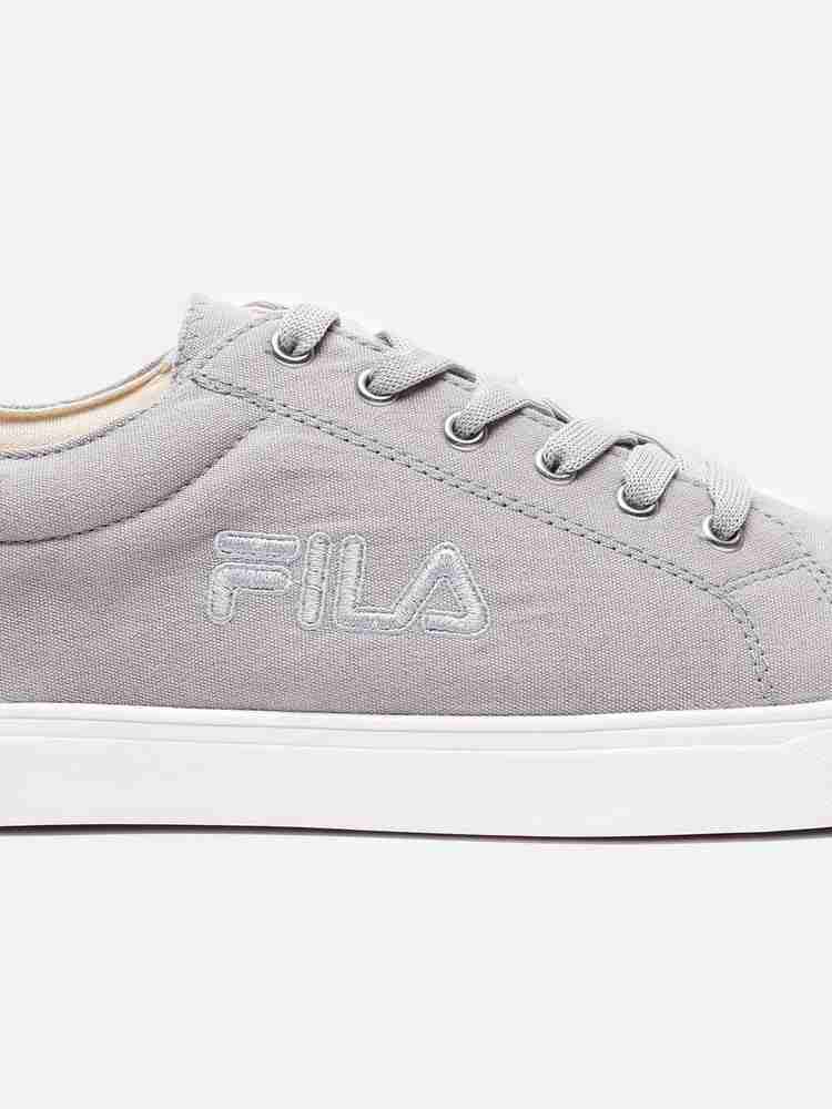 FILA Unisex Grey Casual Shoes Canvas Shoes For Men