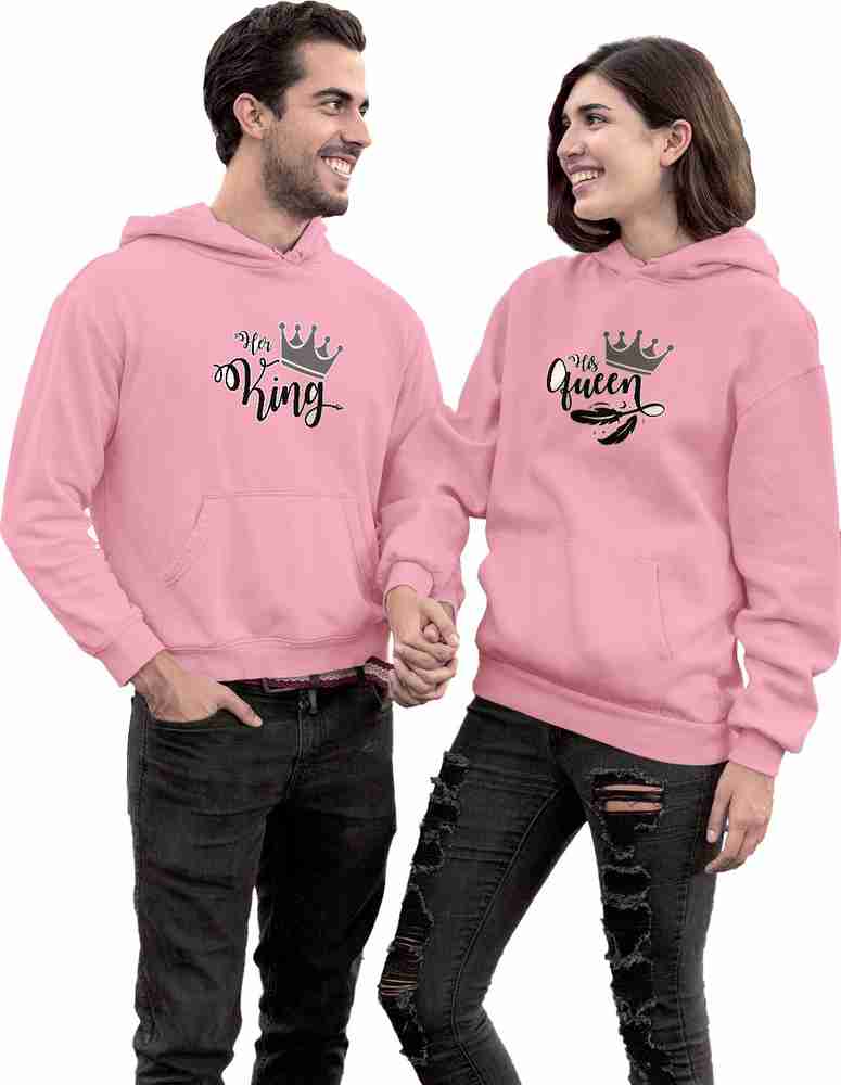 K LOUCHE Full Sleeve Printed Couple Sweatshirt Buy K LOUCHE Full