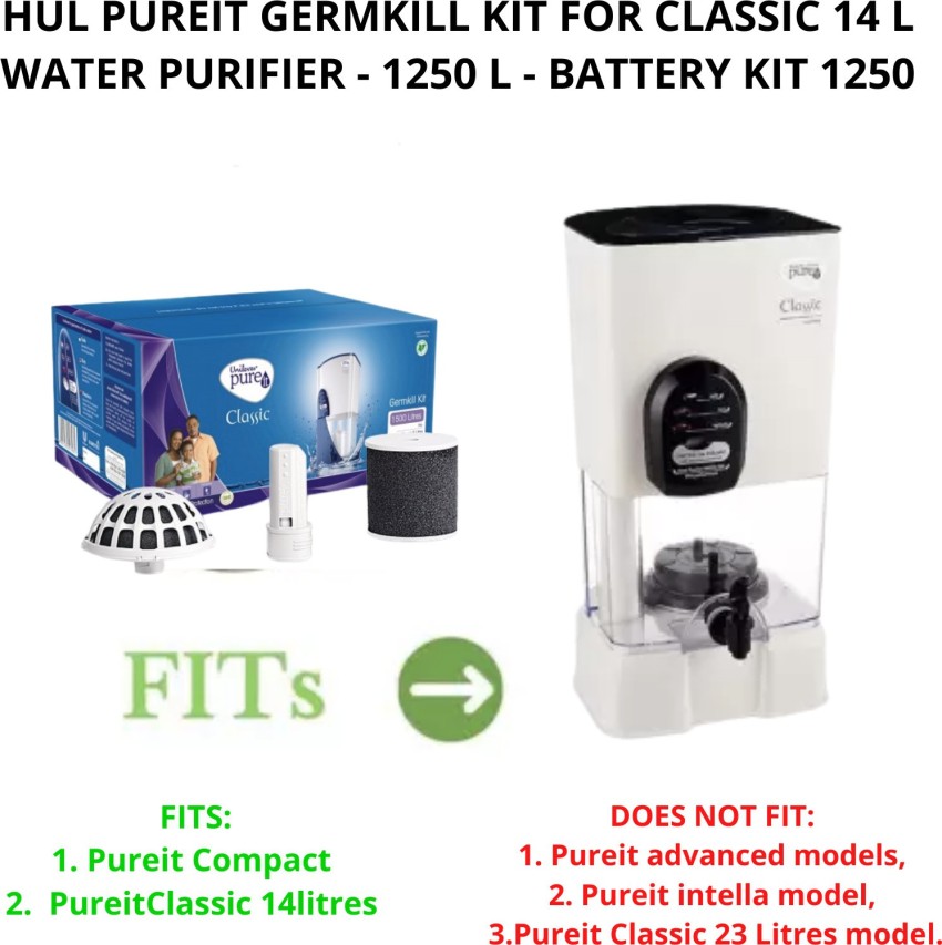 Touch N Feel Microfiber Mesh Compatible with Pureit Classic 14 L And with  Pureit Compact 10 L Non-Electric Purifiers Media Filter Cartridge Price in  India - Buy Touch N Feel Microfiber Mesh
