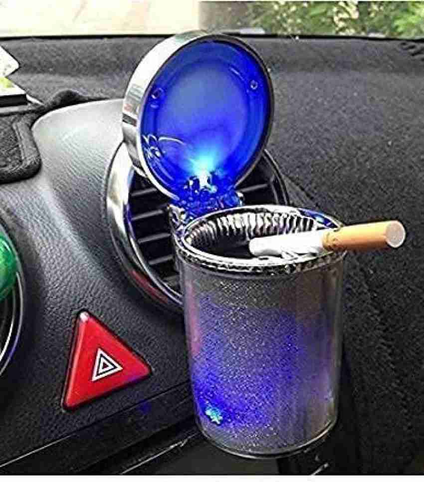 Ashtray with store light