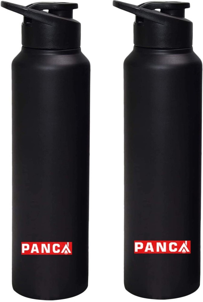 Panca Stainless Steel Water Bottle 1 Litre, Water Bottle for  Home/Office/Gym (SET OF-2) 1000 ml Bottle - Buy Panca Stainless Steel Water  Bottle 1 Litre, Water Bottle for Home/Office/Gym (SET OF-2) 1000