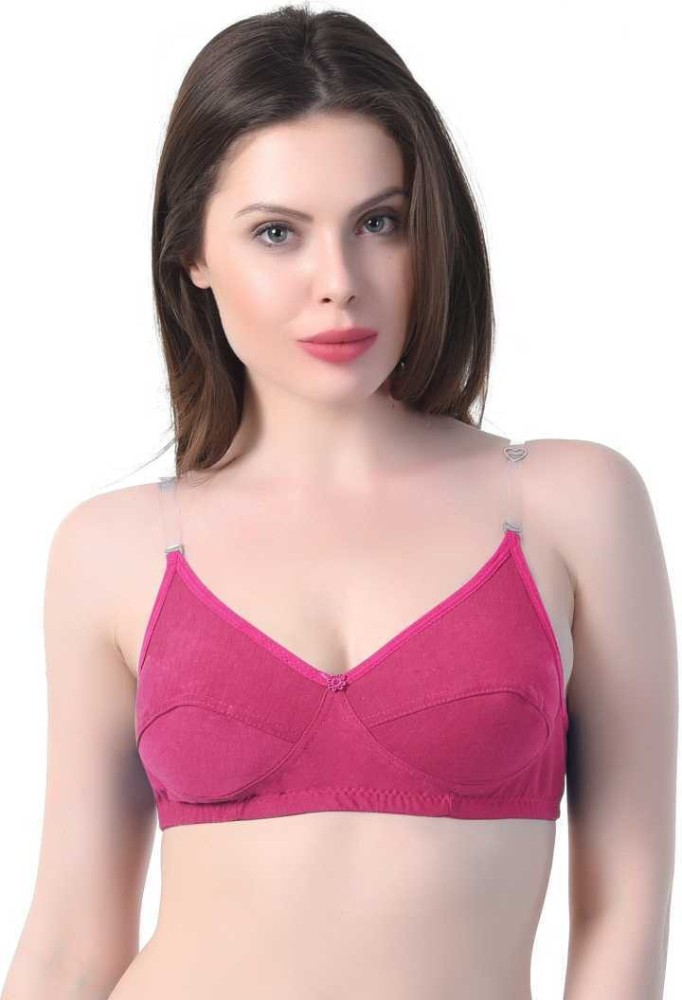Apraa by Apraa & Parma transparent strap bra Women T-Shirt Heavily Padded  Bra - Buy Apraa by Apraa & Parma transparent strap bra Women T-Shirt  Heavily Padded Bra Online at Best Prices