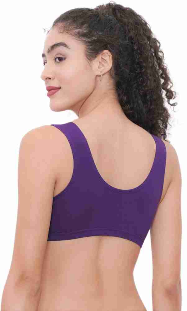 Womens Non Padded Non Wired Sports Bra