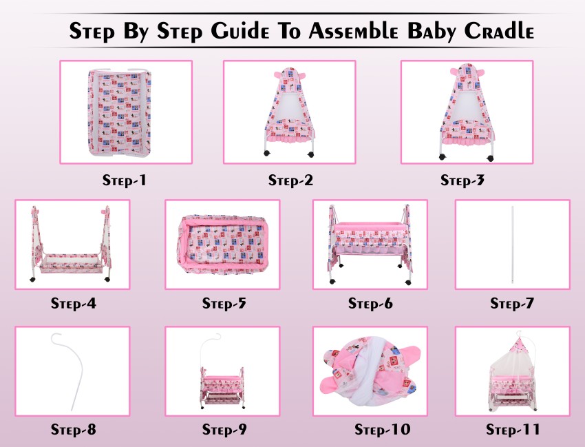 First step baby clearance cradle