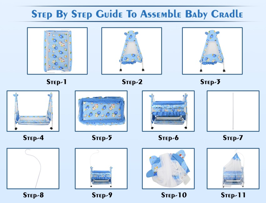 First step baby outlet cradle