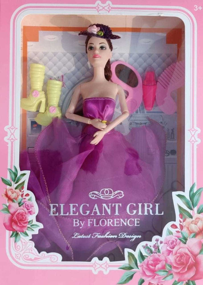 UNIQUE GIFT SHOP Modern Fashion Doll Set with Accessories Playset Dolls for Girls pack of 1 Modern Fashion Doll Set with Accessories Playset Dolls for Girls pack of 1 Buy