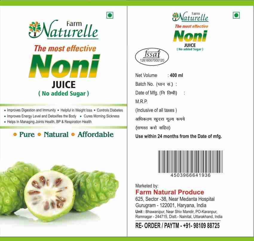 Noni juice weight outlet loss