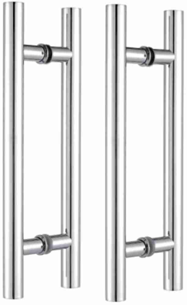 Plantex Premium 14-inch Main Door Handle for Home/Hotel Glass Door  (217-White-chrome) Stainless Steel, Aluminium Door Handle Price in India -  Buy Plantex Premium 14-inch Main Door Handle for Home/Hotel Glass Door  (217-White-chrome)