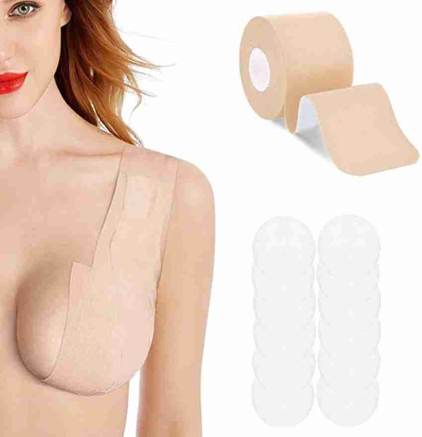 ayushicreationa Women's & Girl's Breast Lift Tape for Strapless Dresses  Invisible Bra Disposable Lingerie Fashion Tape Price in India - Buy  ayushicreationa Women's & Girl's Breast Lift Tape for Strapless Dresses  Invisible