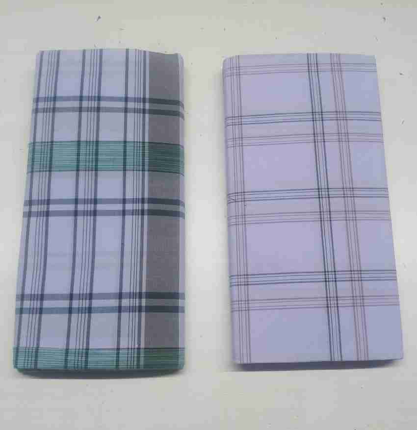 kibs Checkered White Lungi Price in India Buy kibs Checkered