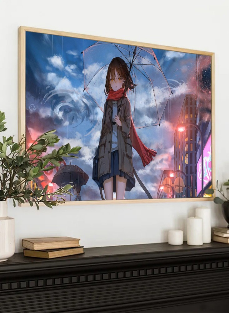 Floater Framed Canvas Anime Art Wall Print Poster 22x14 Inch  NW314 Canvas  Art  Decorative posters in India  Buy art film design movie music  nature and educational paintingswallpapers at Flipkartcom
