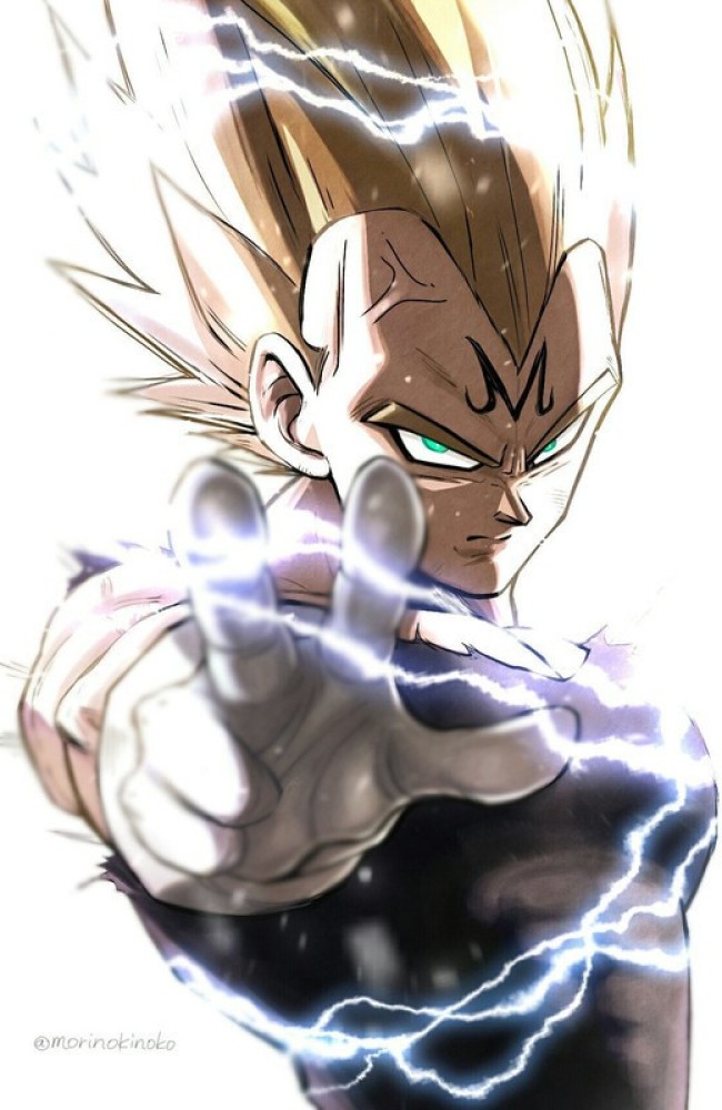 Goku super saiyan instinct wall poster REDCLOUD Paper Print