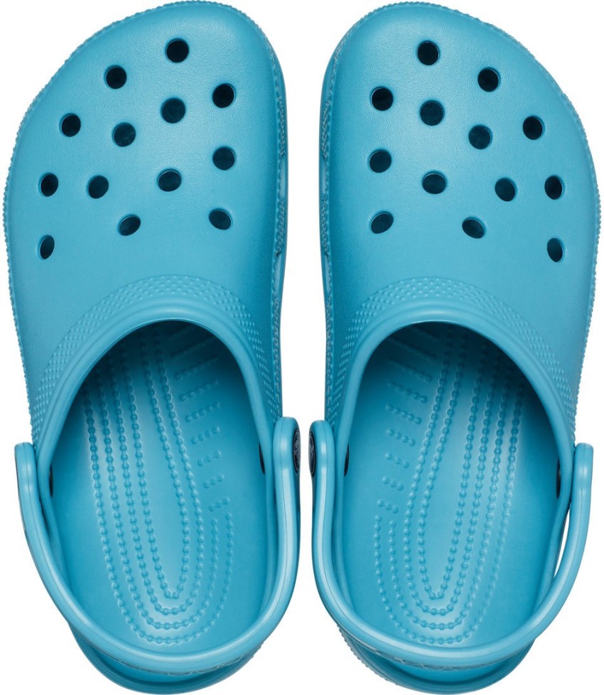 Crocs classic clog pool blue hot sale