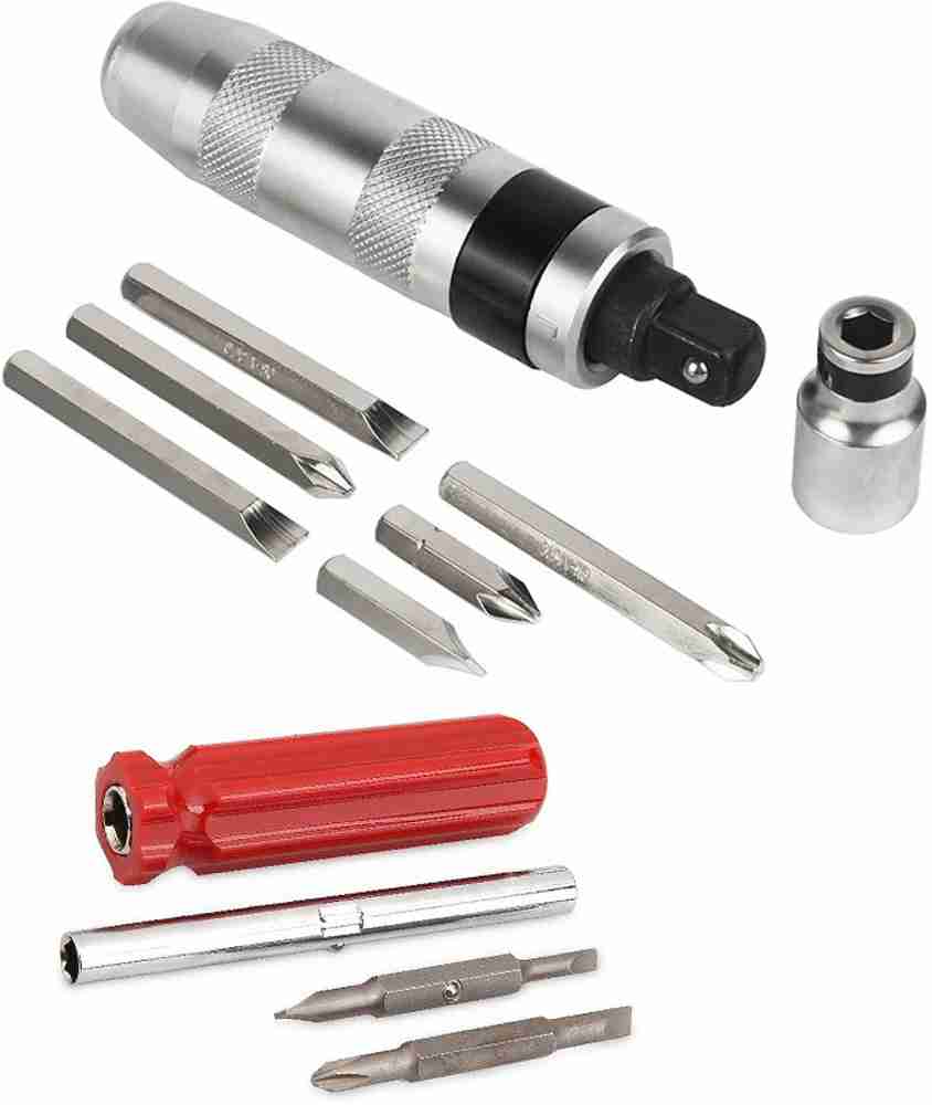 Digital Craft Combo of 2 Item Impact Screwdriver CRV Portable