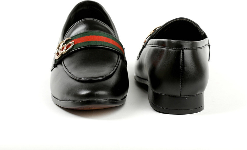 KENSINGTON LOAFER Gucci Black Stylish Party Wear Premium Quality