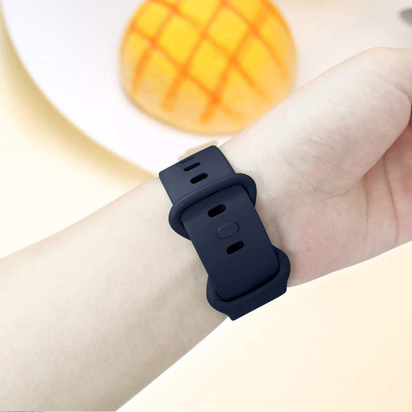 Navy blue online fitbit versa band
