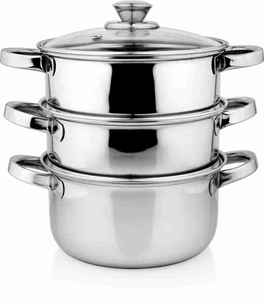 3 tier best sale steamer cooker