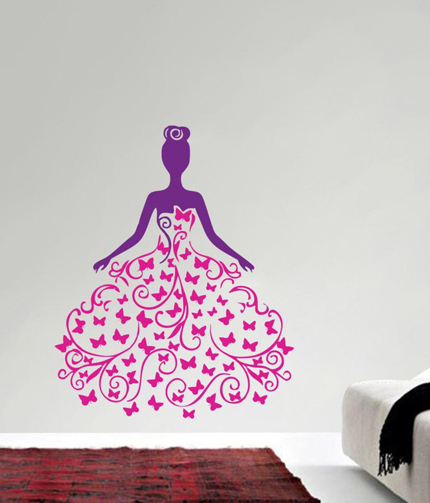 Barbie doll wall painting store
