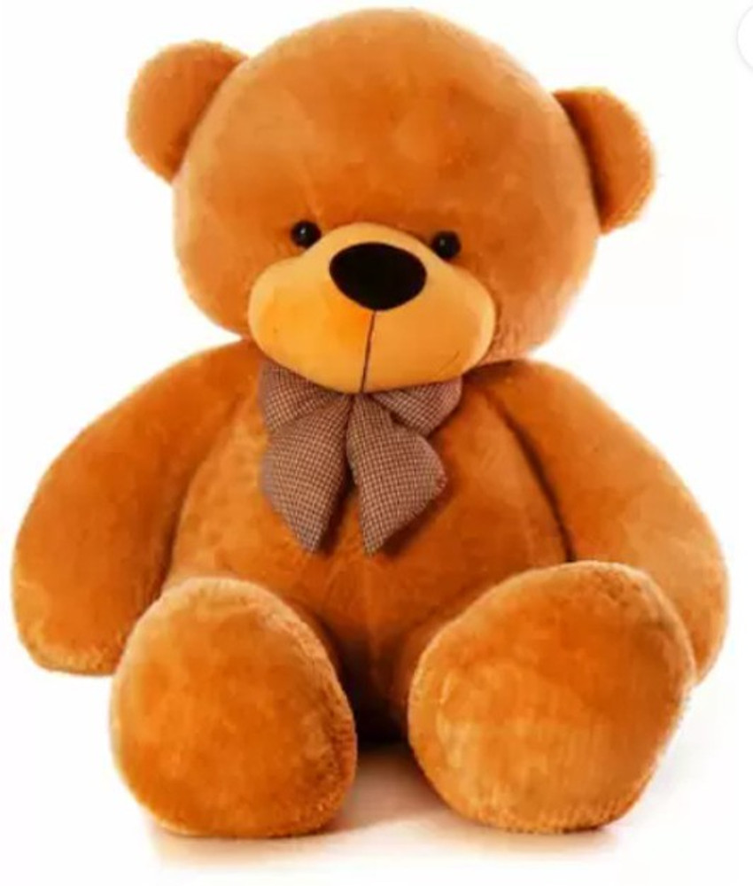 RSS SOFT TOYS 3 Feet Teddy Bear Brown Color 90 cm