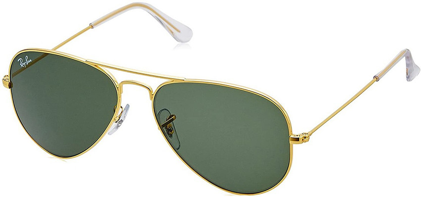 Buy Ray Ban Aviator Sunglasses Green For Men Women Online Best