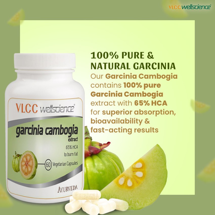 6 Garcinia Cambogia Extract Pure 1000mg Potassium Calcium 100% HCA