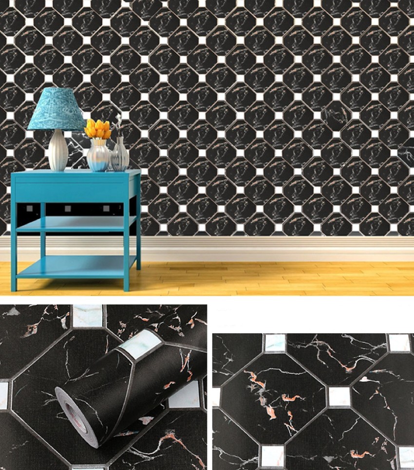 Self-Adhesive Wallpaper & Tiles - Peel & Stick