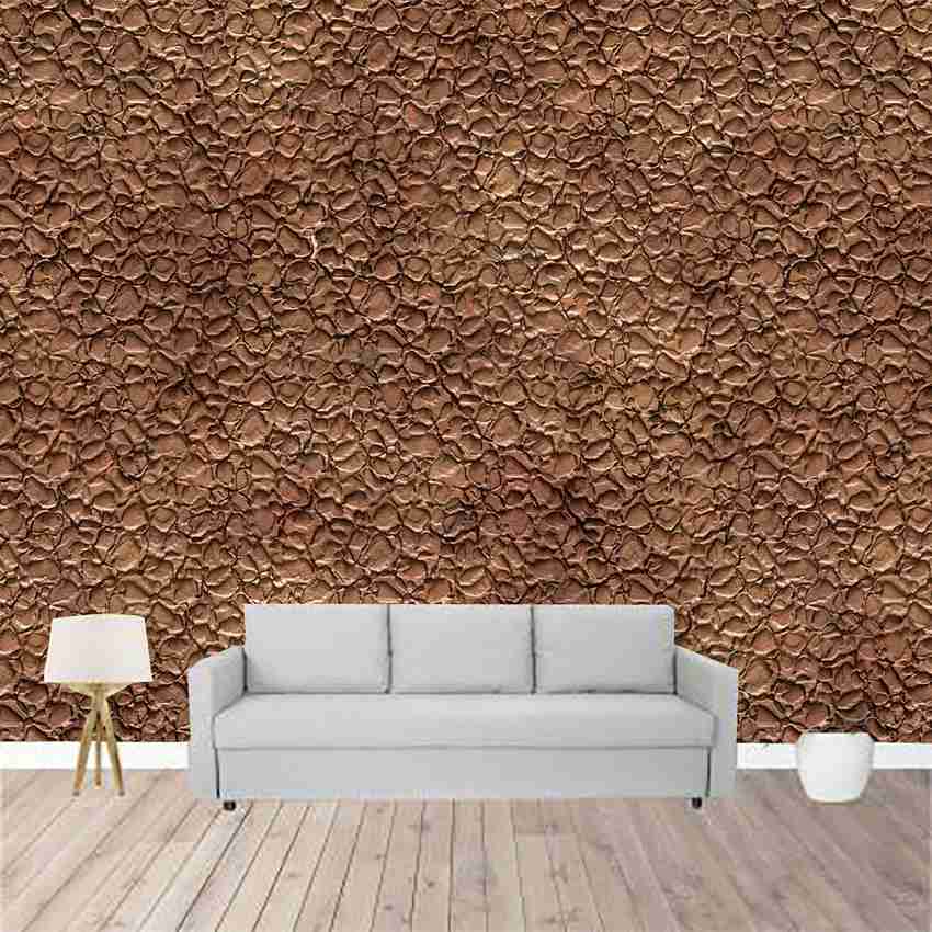Brown wallpaper for shop walls