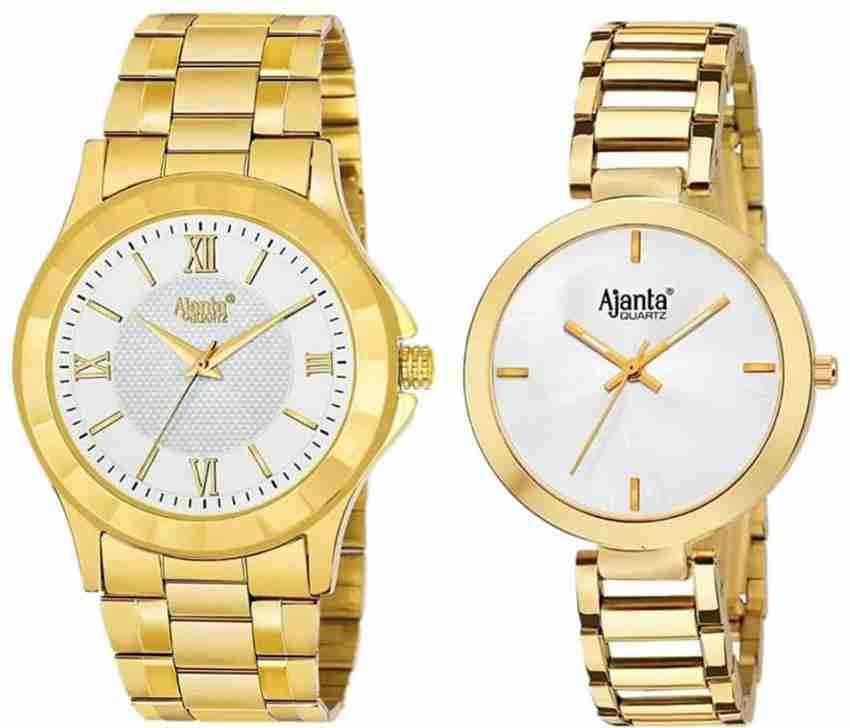 Buy AJANTA QUARTZ Analog Watch For Couple Men watch 006