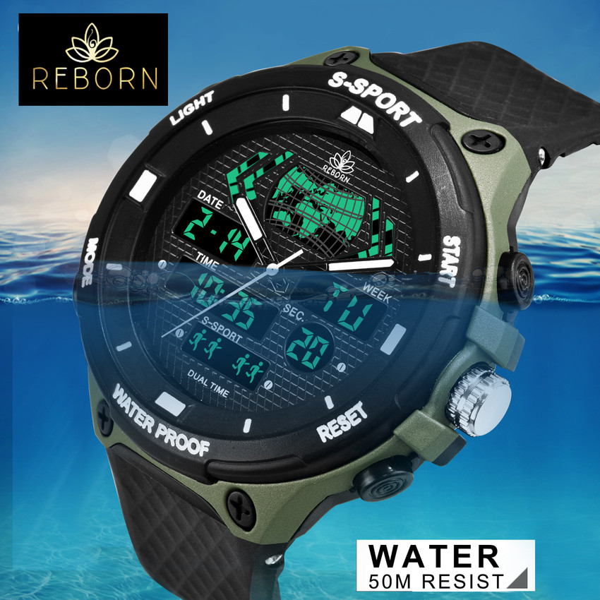 Digital watch dual sales time