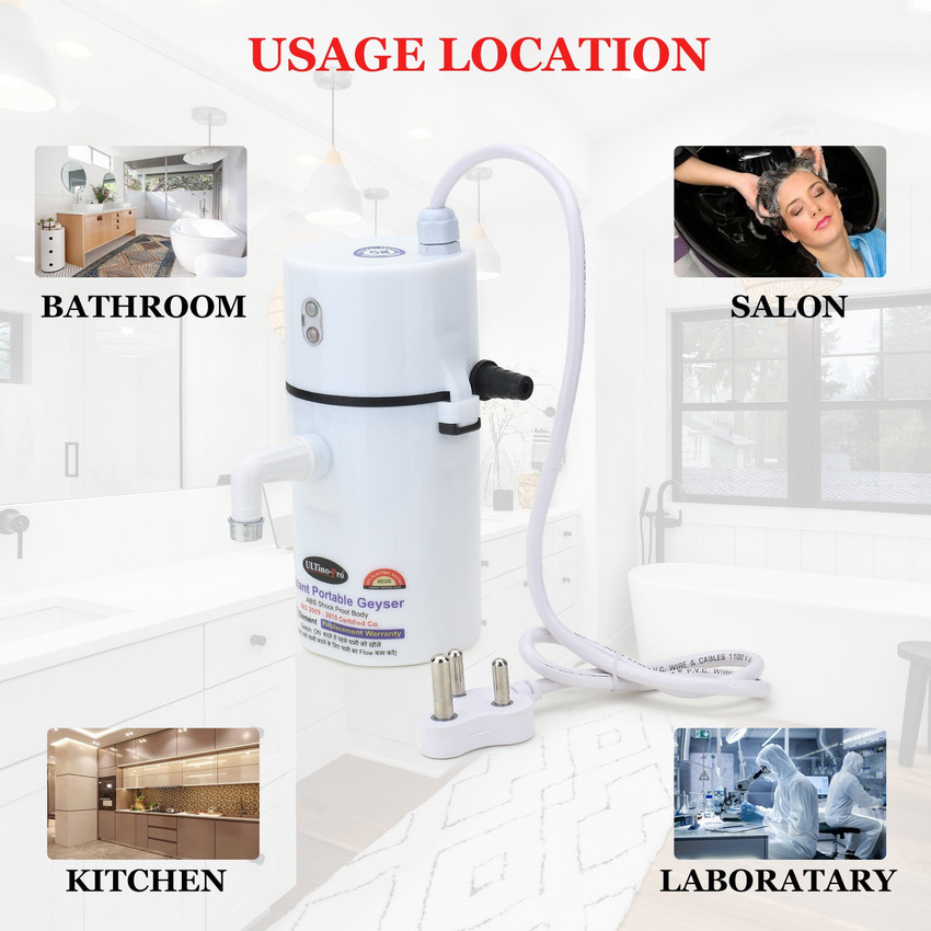 UltinoPro 1 L Instant Water Geyser (Electro-Meti Instant Mini Geyser,  White) Price in India - Buy UltinoPro 1 L Instant Water Geyser (Electro-Meti  Instant Mini Geyser, White) online at Flipkart.com