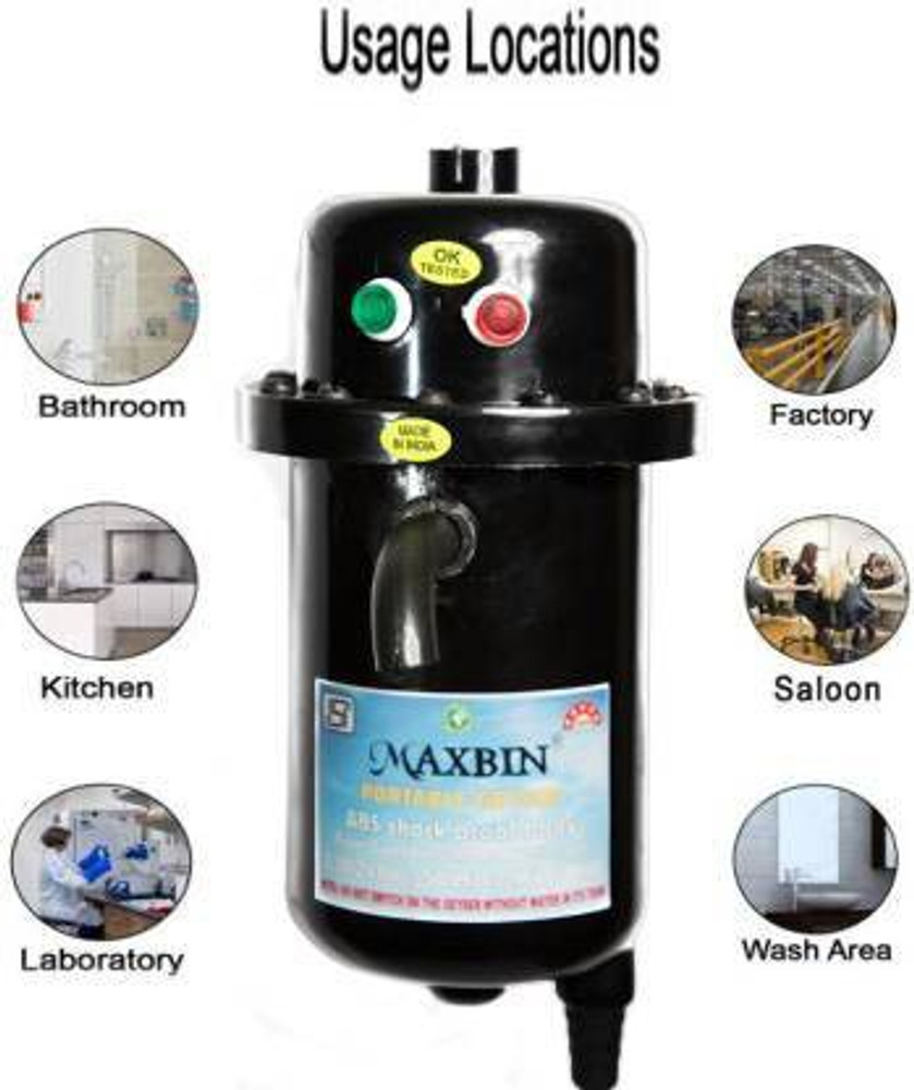 Aman Enterprises 1 L Instant Water Geyser (water geyser 17, White, Black)  Price in India - Buy Aman Enterprises 1 L Instant Water Geyser (water geyser  17, White, Black) online at Flipkart.com