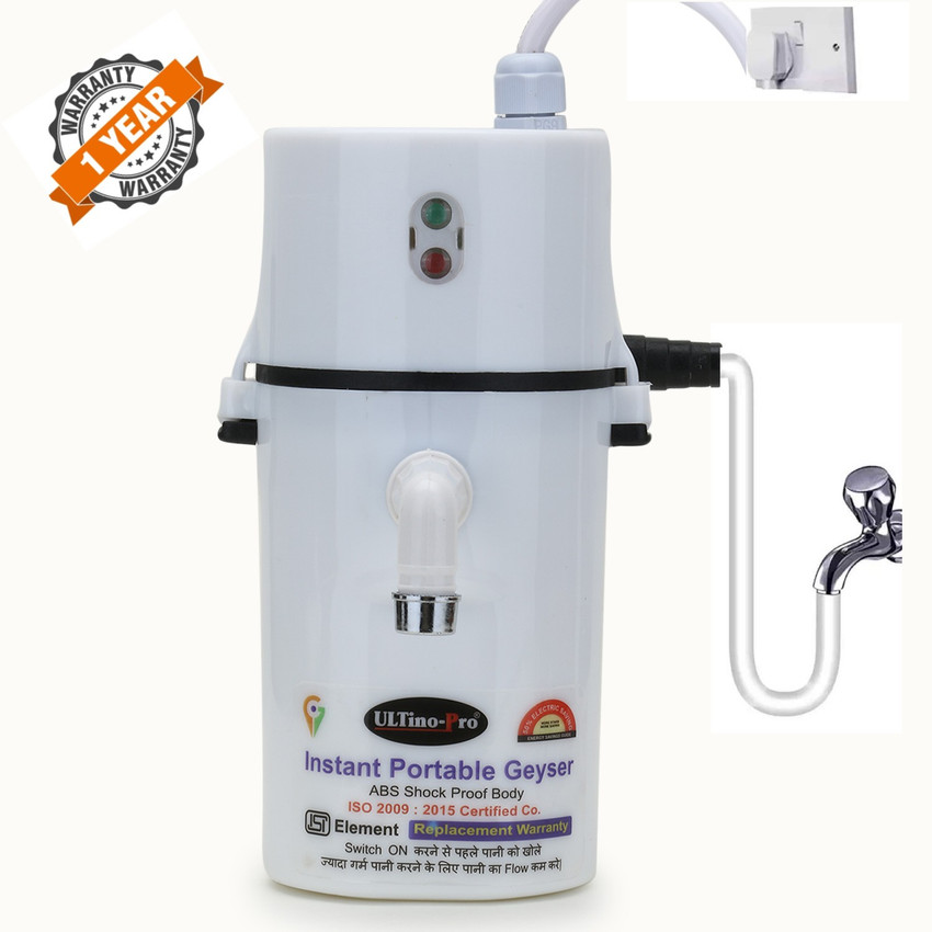UltinoPro 1 L Instant Water Geyser (Electro-Meti Instant Mini Geyser,  White) Price in India - Buy UltinoPro 1 L Instant Water Geyser  (Electro-Meti Instant Mini Geyser, White) online at Flipkart.com
