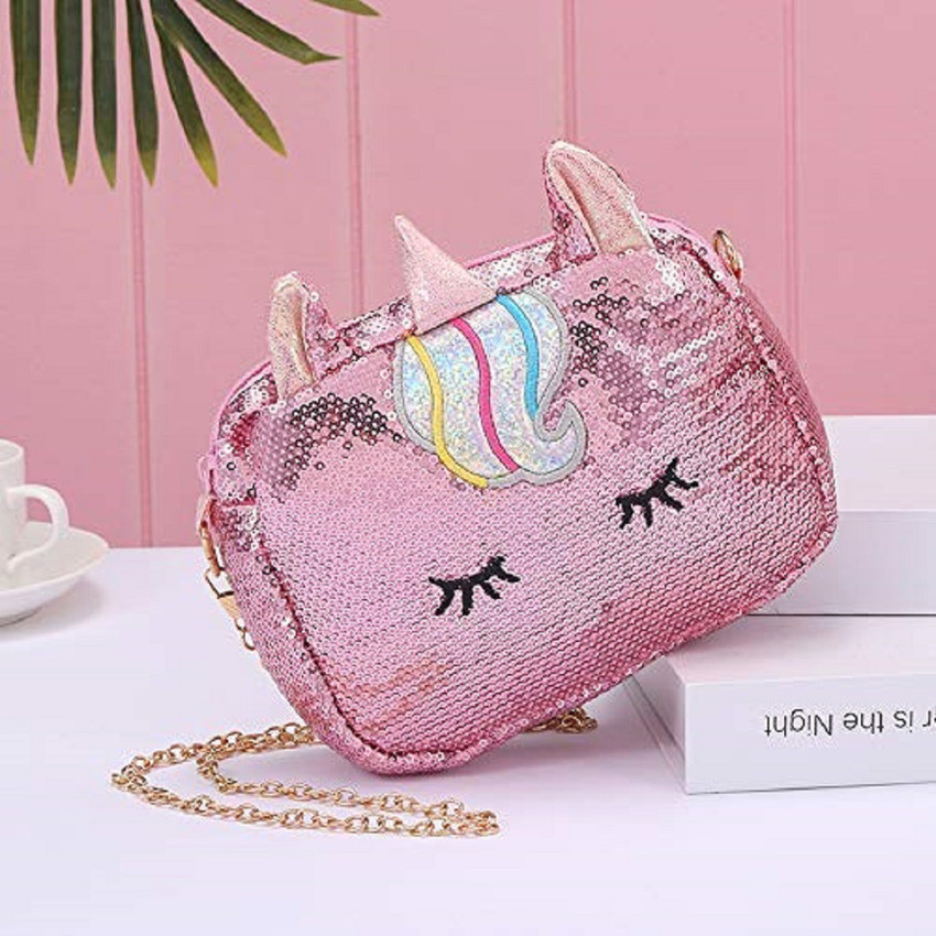Flipkart NIYAMAT Cute Unicorn Plush Sling Bag for Girls Kids