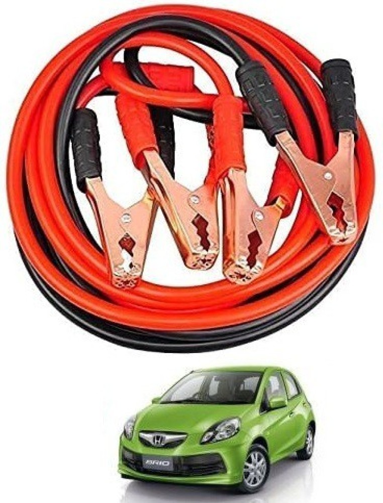 AUTO PEARL Auto Jumper Cable Battery Booster Wire Clamp with Alligator Wire  (7ft, 500 AMP) 7.5 ft Battery Jumper Cable Price in India - Buy AUTO PEARL  Auto Jumper Cable Battery Booster