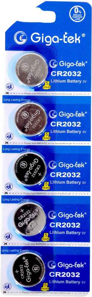 Giga tek CR2032 3v Lithium Battery